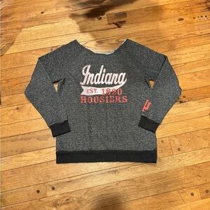 Indiana Hoosiers EST. 1820 Sparkle Sweatshirt | J. America | Women’s Small